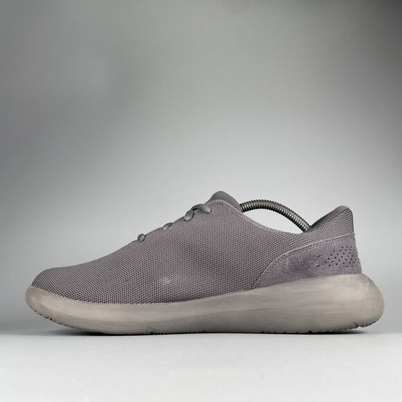 Kizik Madrid Eco Knit Women's Size 10.5 Wide Grey White Hands Free Sneakers Shoe - Picture 7 of 9